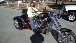 Wife and her trike
